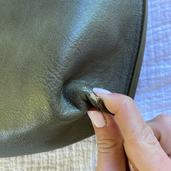 Anthropologie green leather purse - Picture 8 of 16